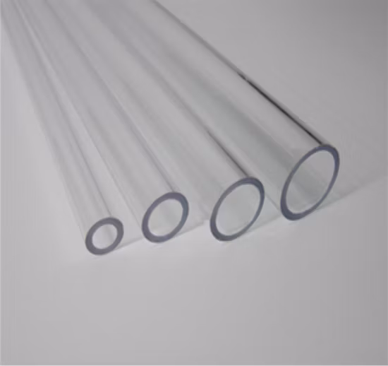 Large Diameter Transparent Special-Shaped Mechanical Joint Silicone Rubber Tube