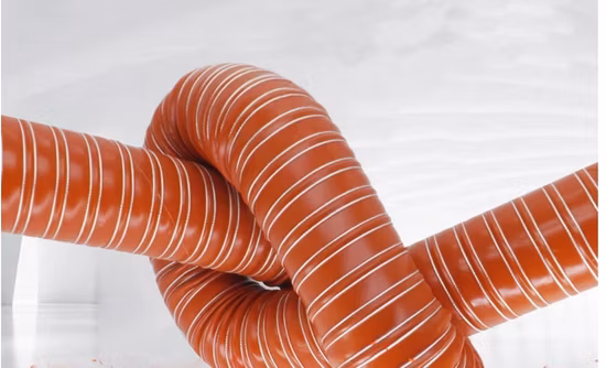 Mangueira flexível fixada da tela do silicone do ar galvanizado serviço do ODM do OEM